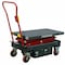 Pake Handling Tools DC Powered Double Scissor Lift Table, 2000 lb., 39-3/4'' x 20-1/2'', 19-1/2''-57'' Height PAKLT10 - alternate 6